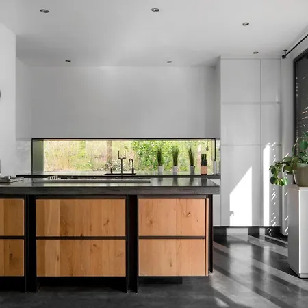 Betonnen Boshuis By Droomvilla オーステルハウト