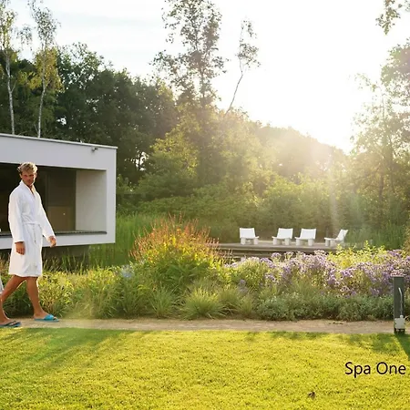 別荘 Betonnen Boshuis By Droomvilla オーステルハウト