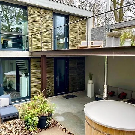 Σπίτι διακοπών Betonnen Boshuis By Droomvilla Oosterhout (North Brabant)