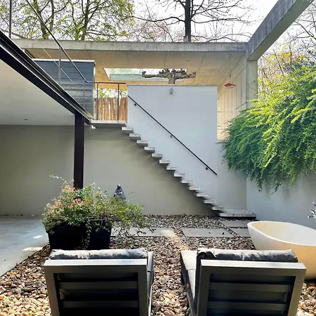 Betonnen Boshuis By Droomvilla Σπίτι διακοπών *