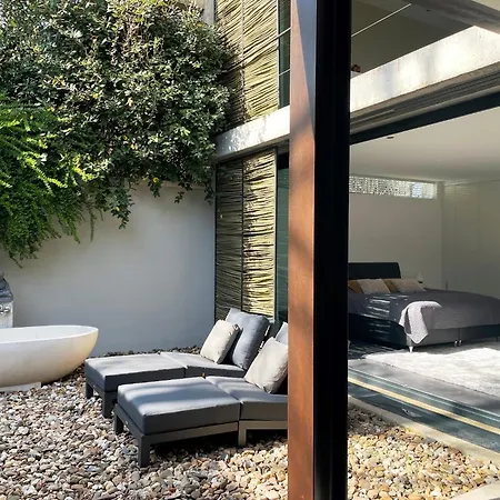 Σπίτι διακοπών Betonnen Boshuis By Droomvilla Oosterhout (North Brabant)